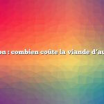 Question : combien coûte la viande d’autruche